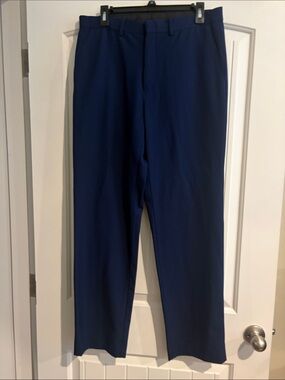 Ryan Seacrest Distinction Royal Blue Dress Trousers